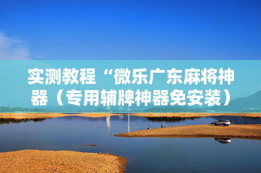 实测教程“微乐广东麻将神器（专用辅牌神器免安装）