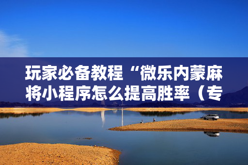 玩家必备教程“微乐内蒙麻将小程序怎么提高胜率（专用辅牌神器免安装）