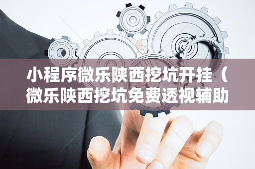 小程序微乐陕西挖坑开挂（微乐陕西挖坑免费透视辅助）