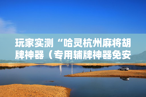 玩家实测“哈灵杭州麻将胡牌神器（专用辅牌神器免安装）