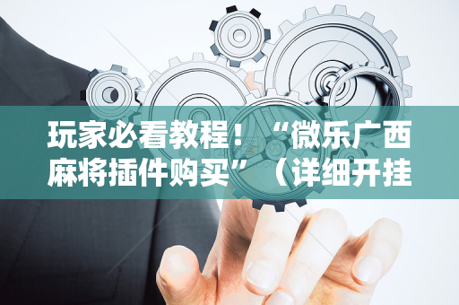 玩家必看教程！“微乐广西麻将插件购买”（详细开挂教程）-哔哩哔哩