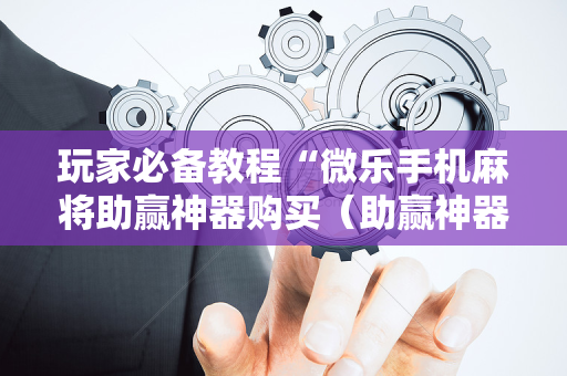 玩家必备教程“微乐手机麻将助赢神器购买（助赢神器通用版）