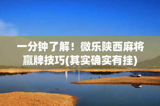 一分钟了解！微乐陕西麻将赢牌技巧(其实确实有挂)