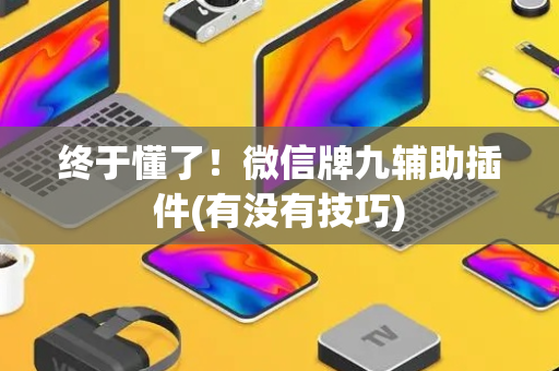终于懂了！微信牌九辅助插件(有没有技巧)