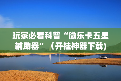 玩家必看科普“微乐卡五星辅助器”（开挂神器下载)