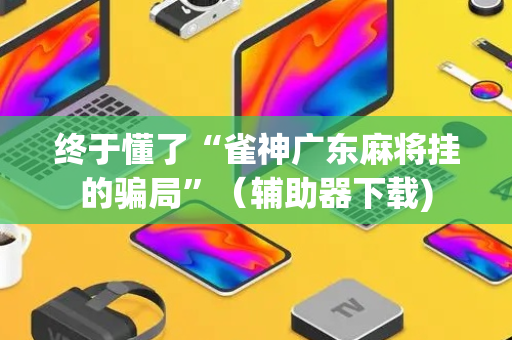 终于懂了“雀神广东麻将挂的骗局”（辅助器下载)
