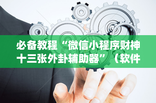 必备教程“微信小程序财神十三张外卦辅助器”（软件出售)