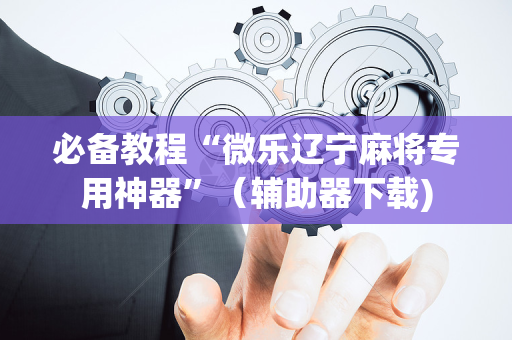 必备教程“微乐辽宁麻将专用神器”（辅助器下载)