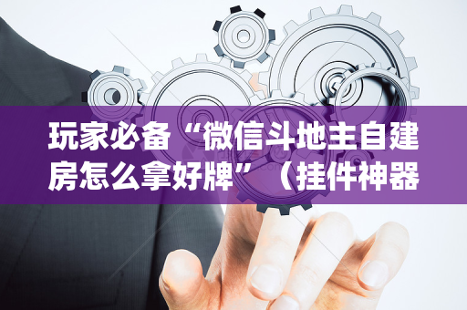 玩家必备“微信斗地主自建房怎么拿好牌”（挂件神器)