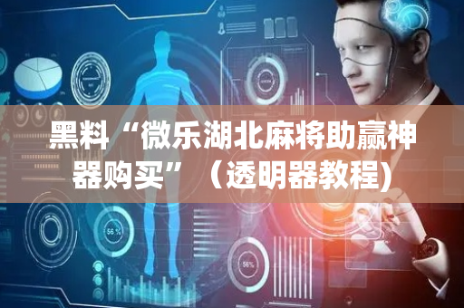 黑料“微乐湖北麻将助赢神器购买”（透明器教程)