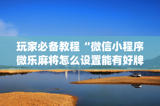 玩家必备教程“微信小程序微乐麻将怎么设置能有好牌”（小程序必赢神器)