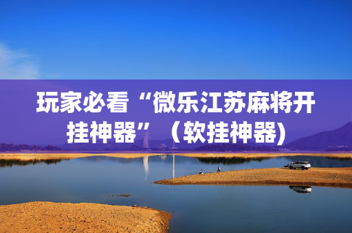 玩家必看“微乐江苏麻将开挂神器”（软挂神器)
