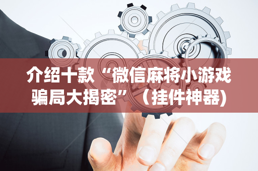 介绍十款“微信麻将小游戏骗局大揭密”（挂件神器)