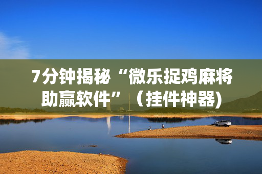 7分钟揭秘“微乐捉鸡麻将助赢软件”（挂件神器)