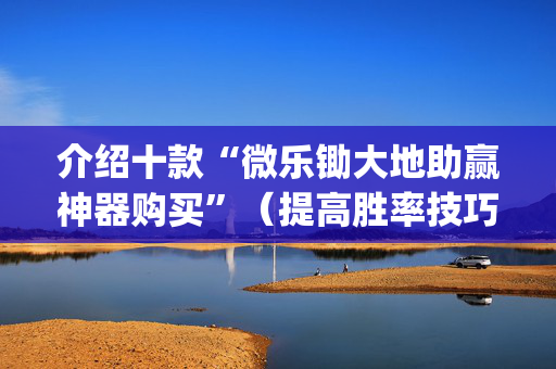 介绍十款“微乐锄大地助赢神器购买”（提高胜率技巧)