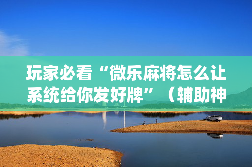 玩家必看“微乐麻将怎么让系统给你发好牌”（辅助神器免费)