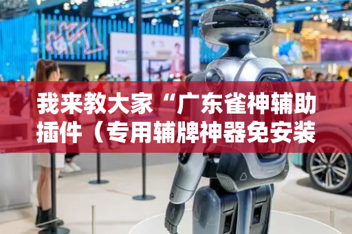 我来教大家“广东雀神辅助插件（专用辅牌神器免安装）