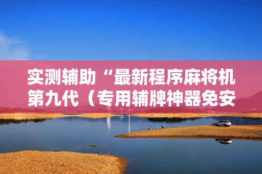 实测辅助“最新程序麻将机第九代（专用辅牌神器免安装）