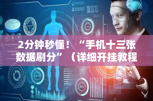 2分钟秒懂！“手机十三张数据刷分”（详细开挂教程）-哔哩哔哩