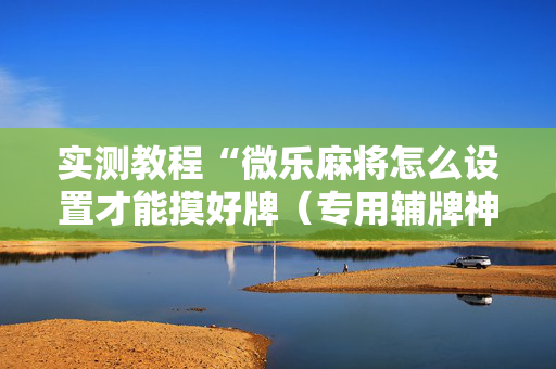 实测教程“微乐麻将怎么设置才能摸好牌（专用辅牌神器免安装）