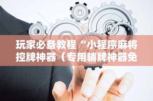 玩家必备教程“小程序麻将控牌神器（专用辅牌神器免安装）