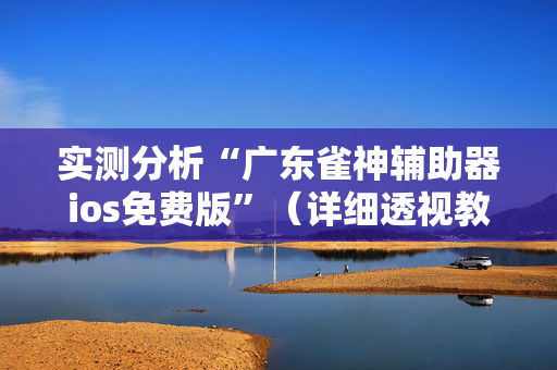 实测分析“广东雀神辅助器ios免费版”（详细透视教程）-哔哩哔哩