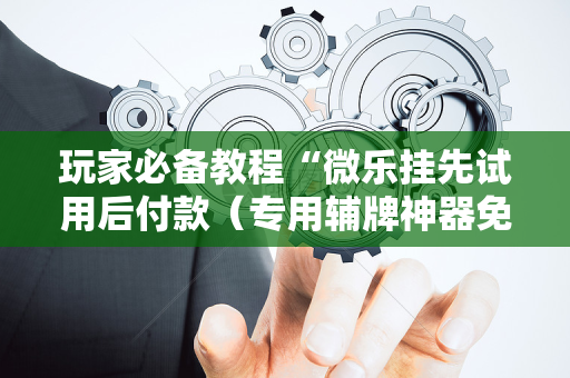 玩家必备教程“微乐挂先试用后付款（专用辅牌神器免安装）