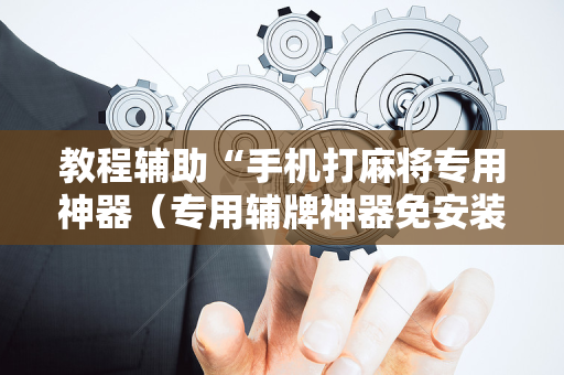 教程辅助“手机打麻将专用神器（专用辅牌神器免安装）