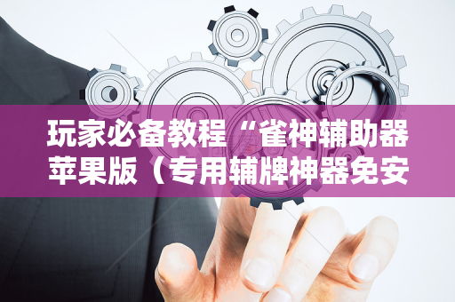 玩家必备教程“雀神辅助器苹果版（专用辅牌神器免安装）