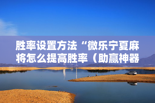 胜率设置方法“微乐宁夏麻将怎么提高胜率（助赢神器通用版）