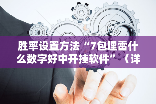 胜率设置方法“7包埋雷什么数字好中开挂软件”（详细透视教程）-哔哩哔哩