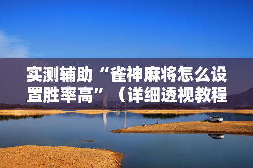 实测辅助“雀神麻将怎么设置胜率高”（详细透视教程）-哔哩哔哩