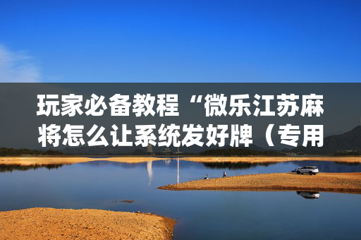 玩家必备教程“微乐江苏麻将怎么让系统发好牌（专用辅牌神器免安装）
