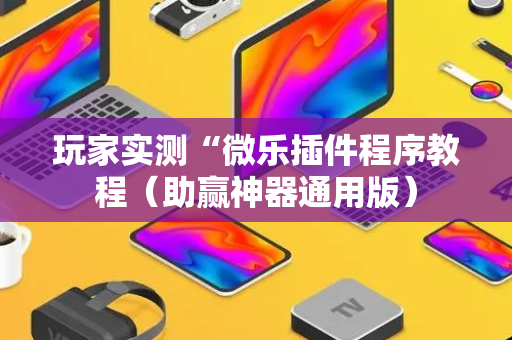 玩家实测“微乐插件程序教程（助赢神器通用版）