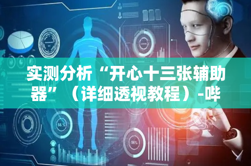 实测分析“开心十三张辅助器”（详细透视教程）-哔哩哔哩