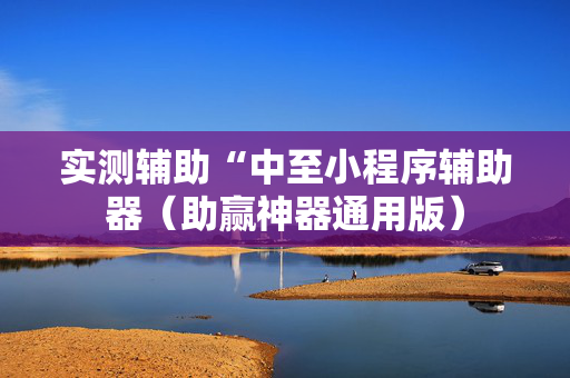 实测辅助“中至小程序辅助器（助赢神器通用版）
