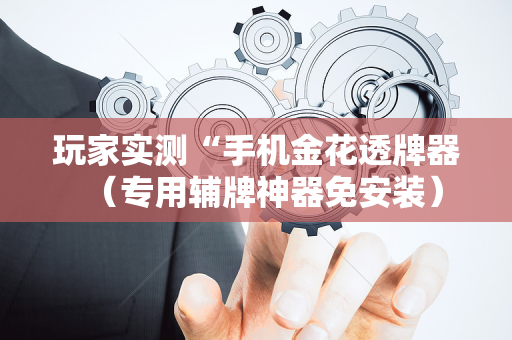 玩家实测“手机金花透牌器（专用辅牌神器免安装）