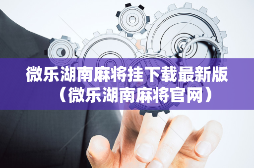 微乐湖南麻将挂下载最新版（微乐湖南麻将官网）