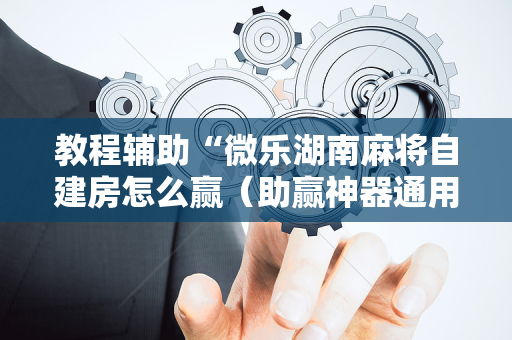 教程辅助“微乐湖南麻将自建房怎么赢（助赢神器通用版）