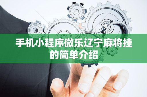 手机小程序微乐辽宁麻将挂的简单介绍