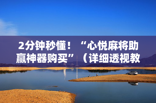 2分钟秒懂！“心悦麻将助赢神器购买”（详细透视教程）-哔哩哔哩