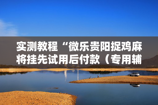 实测教程“微乐贵阳捉鸡麻将挂先试用后付款（专用辅牌神器免安装）