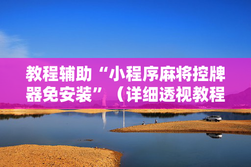 教程辅助“小程序麻将控牌器免安装”（详细透视教程）-哔哩哔哩