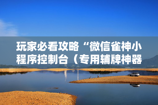 玩家必看攻略“微信雀神小程序控制台（专用辅牌神器免安装）
