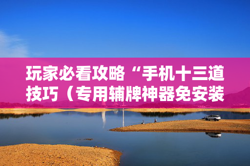 玩家必看攻略“手机十三道技巧（专用辅牌神器免安装）