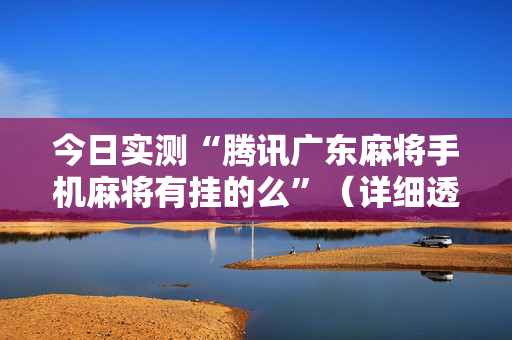 今日实测“腾讯广东麻将手机麻将有挂的么”（详细透视教程）-哔哩哔哩