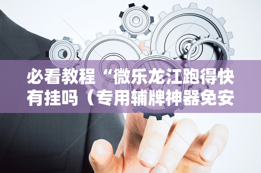 必看教程“微乐龙江跑得快有挂吗（专用辅牌神器免安装）