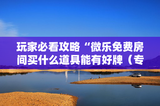 玩家必看攻略“微乐免费房间买什么道具能有好牌（专用辅牌神器免安装）