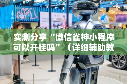 实测分享“微信雀神小程序可以开挂吗”（详细辅助教程）-哔哩哔哩