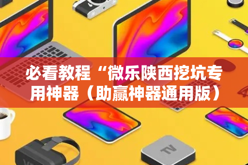 必看教程“微乐陕西挖坑专用神器（助赢神器通用版）